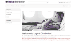 Desktop Screenshot of logicaldistribution.com.au